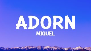 Miguel - Adorn (Lyrics)