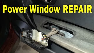 2010 Nissan Dualis Power Window REPAIR