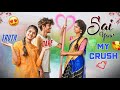 Truth or dear sai your my crush  sana reaction gullyporis3121 