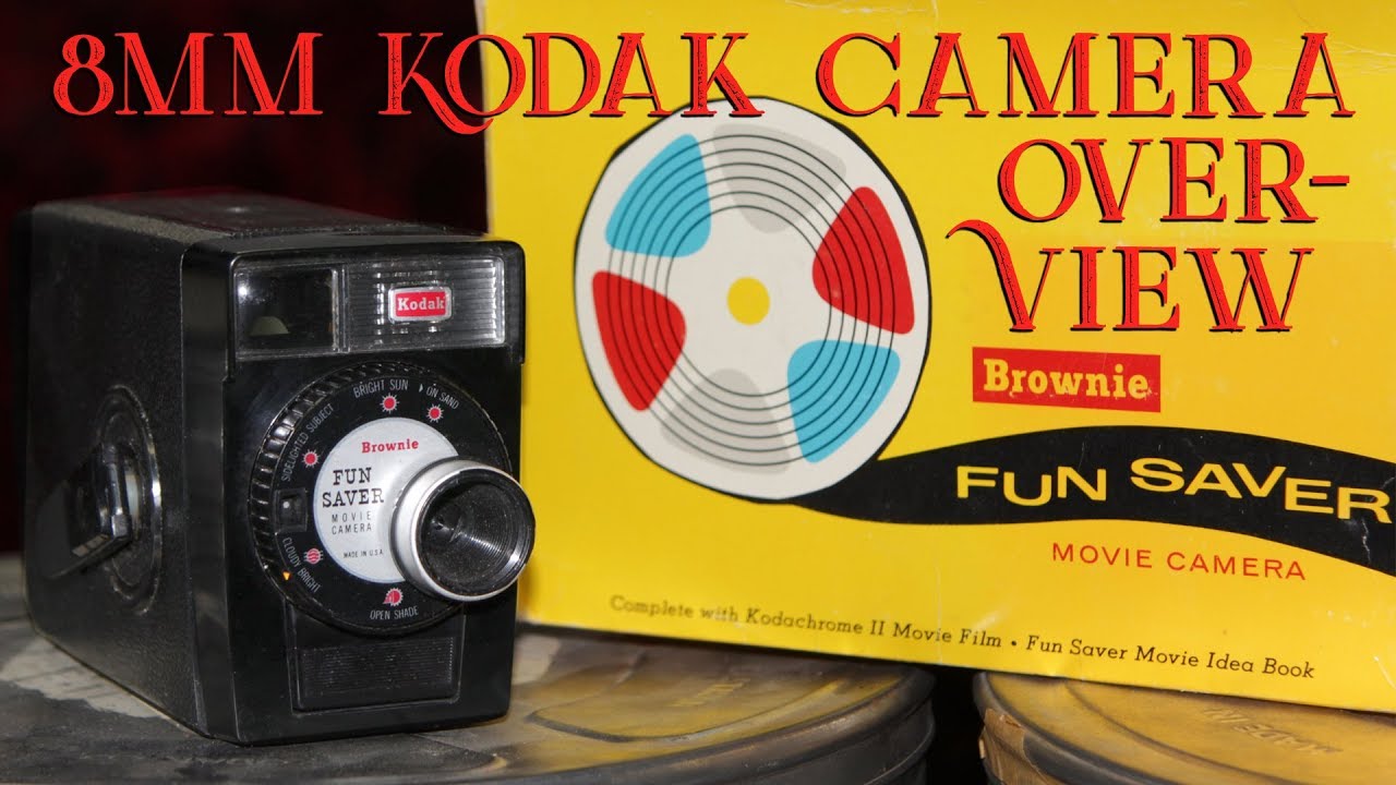 8mm Film Kodak Brownie 8mm Funsaver Movie Camera Overview Youtube