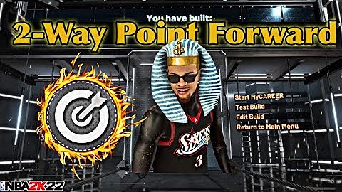 I Made A 2-Way Point Forward With Sharp Takeover Best Small Forward Builds 2k22 Best Point Forward