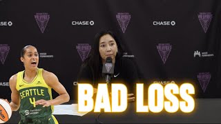 Natalie Nakase “DIDNT HOLD BACK” After 1 Point Loss To Seattle ‼️