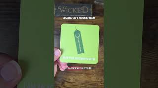 ASMR Affirmation using the Absolute Affirmations #wickedmoonlight #asmr