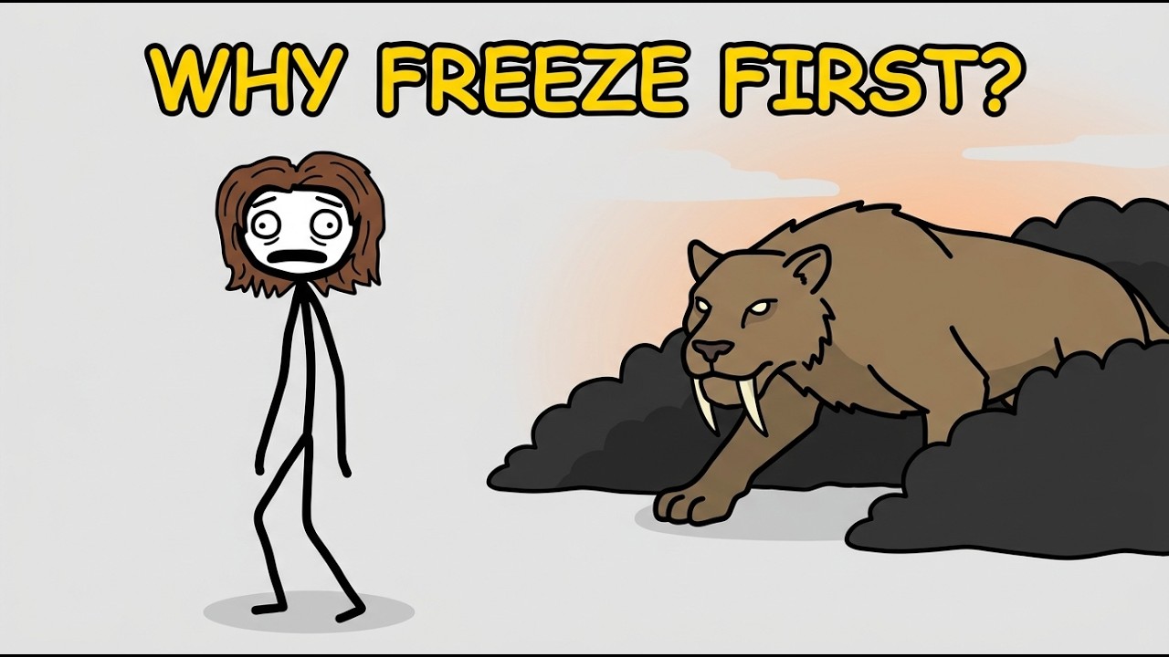 Why Do We Freeze Instead of Running During Danger? - YouTube