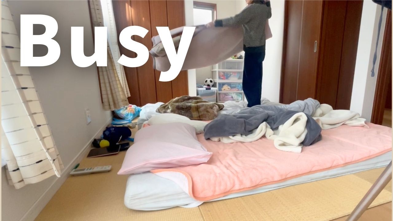 A Busy Day in Japan 🇯🇵 | Cleaning, Laundry & Real Mom Life