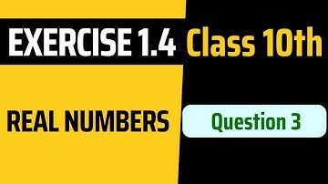 Class 10 Ex 1.4 Q3 in Hindi | Number System | Q3 Ex-1.4 Class 10 Hindi Medium | Ex 1.4 Q3 Class10