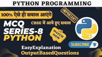 Python mcq | MCQ -08 | Computer Science | O Level m3-r3 | python for beginners | data mining hub