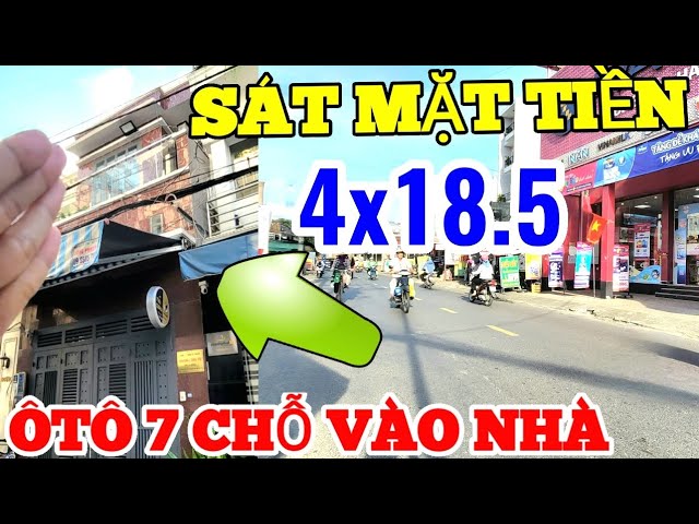 Bán nhà đường Tân Kỳ Tân Quý Tân Phú, 77m², hẻm 7m kinh doanh, 7 chỗ vào nhà, Giá Rẻ 700m Aeon mall 