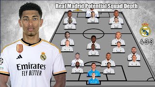 REAL MADRID POTENTIAL SQUAD DEPTH WITH TRANSFER TARGET SUMMER 2023 UNDER CARLO ANCELOTTI