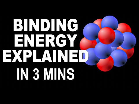 Wideo: Dlaczego są energie wiązania?