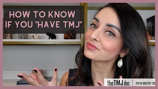 How to Know if You 'Have TMJ'  Priya Mistry, DDS (the TMJ doc) #tmj #tmjd #headaches