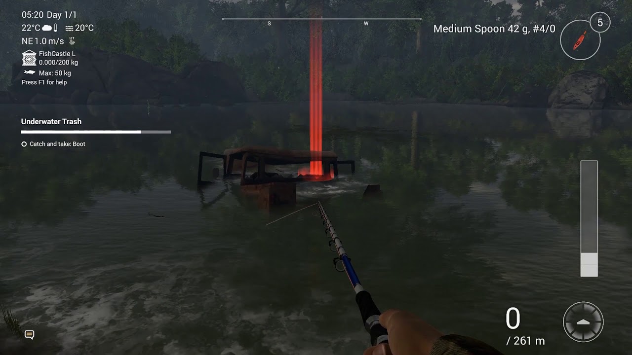 Fishing Underwater Trash Boot YouTube