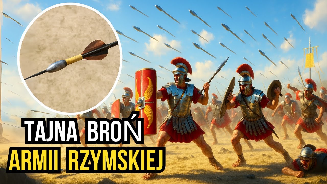 PLUMBATA: TAJNA Broń ARMII RZYMSKIEJ, która ZDZIESIĄTKOWAŁA Armie