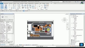 Revit complete project part #6 of 6 Modern house in Revit