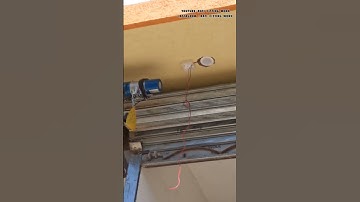 Automatic rolling shutter/दुकानो के शटर में मोटर कैसे लगाये...? part 2🔌 new update 2023 #dungarpur