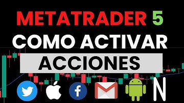 Como usar ACCIONES en Metatrader 5 💻METATRADER 5 acciones