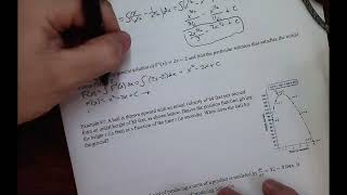 Survey of Calculus Lesson 5.1 Example #6 Integrating and Finding a Solution for Initial Condition
