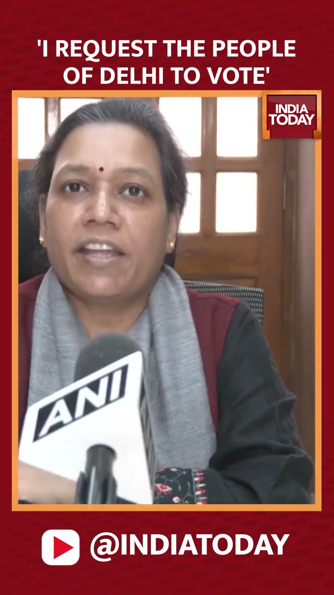 Delhi Chief Electoral Officer R Alice Vaz Requests Citizens Of Delhi To Vote | Delhi Elections 2025
