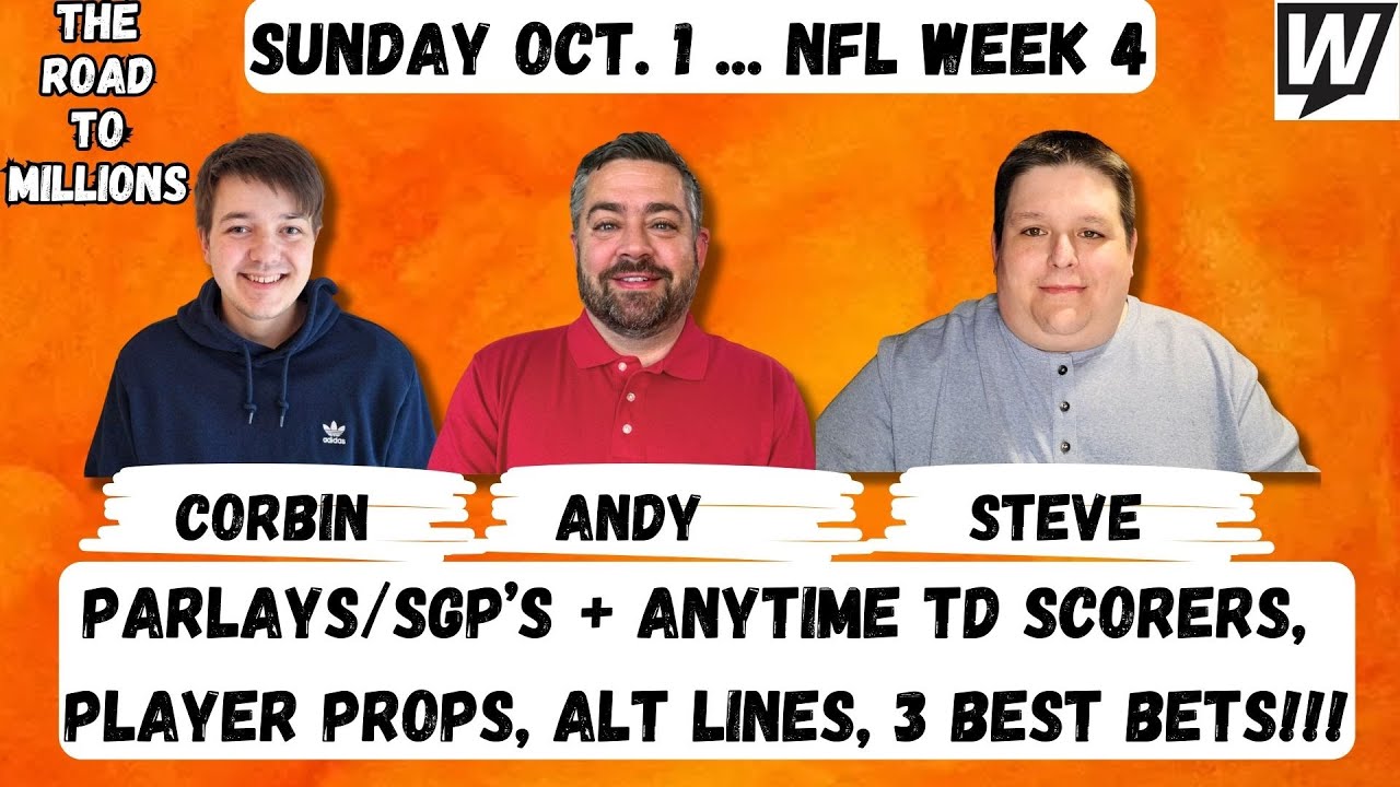 player props nfl week 4
