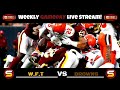 🏈 Washington Football Team vs Browns! Week 3 Live Analysis Stream! Pull Up! Talk Trash! 🏈