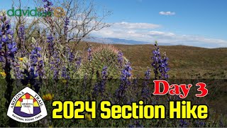 Arizona Trail Section Hike  2024 Day 3  Oracle Ridge  Oracle  Black Hills