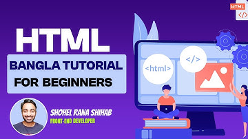 HTML Tutorial For Absolute Beginners in Bangla | Heading Tag | Paragraph Tag & Anchor Tag | PART#3
