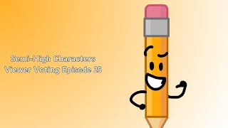 Semi-High Characters Viewer Voting Episode 25
