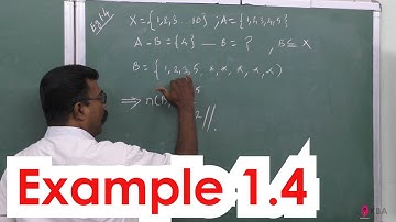 4. Maths | Sets,Relations and Functions | Example 1.4
