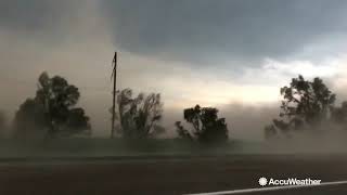 Storm Chaser Gets Caught Up In Forming Tornado
