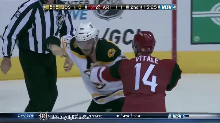 Kevan Miller vs Joe Vitale Oct 17, 2015 - NESN feed