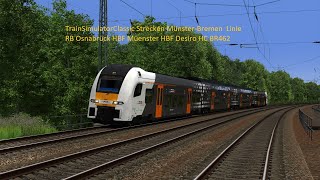 TrainSimulatorClassic Strecken Münster-Bremen  Linie RB Osnabrück HBF Müenster HBF Desiro HC BR462