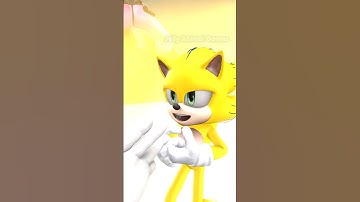 Sonic vs Shadow Fight for the Chaos Emeralds, scaring Wooden Doll in Squid Game #sonic #squidgame