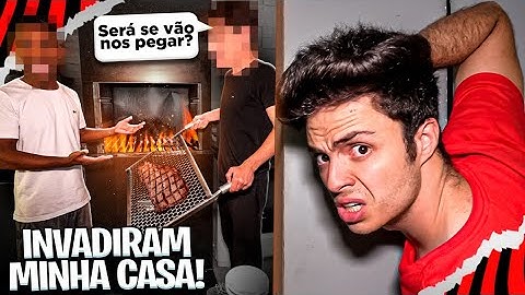 DESCONHECIDOS INVADIRAM MINHA CASA DE MADRUGADA! ME AJUDEM!