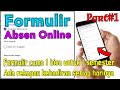 Membuat Daftar Hadir Dengan Google Form untuk tingkat lanjut