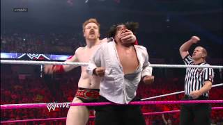 Sheamus, Rey Mysterio & Sin Cara vs. Alberto Del Rio, David Otunga & Ricardo Rodiguez: Raw, Sept. 24