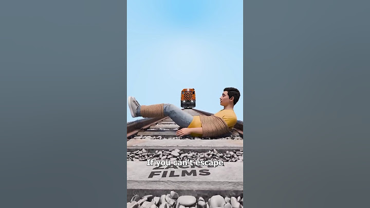 How To Survive Tied To Train Tracks😱🤯#shorts