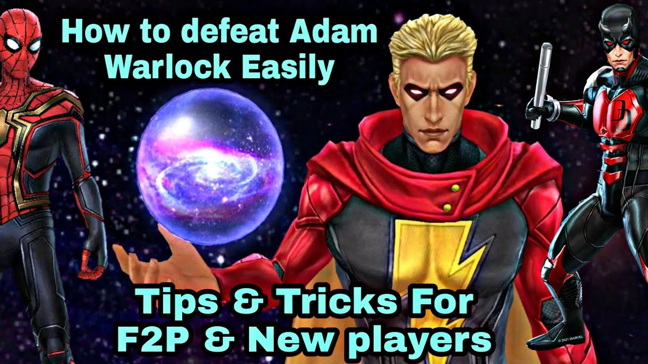 How To Defeat Adam Warlock Easily | Tips And Tricks For F2P & New Players - Marvel Future Fight