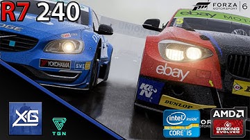 Forza Motorsport 6 APEX Open Beta On AMD Radeon R7 240 2GB DDR3 | 768p | LOW | FPS - TEST