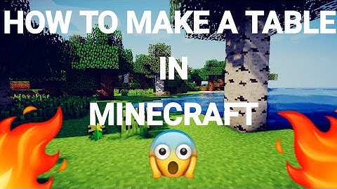 How To Make A Dinner Table [Minecraft Tutorial #2] #minecraft #tranding #victorylegend