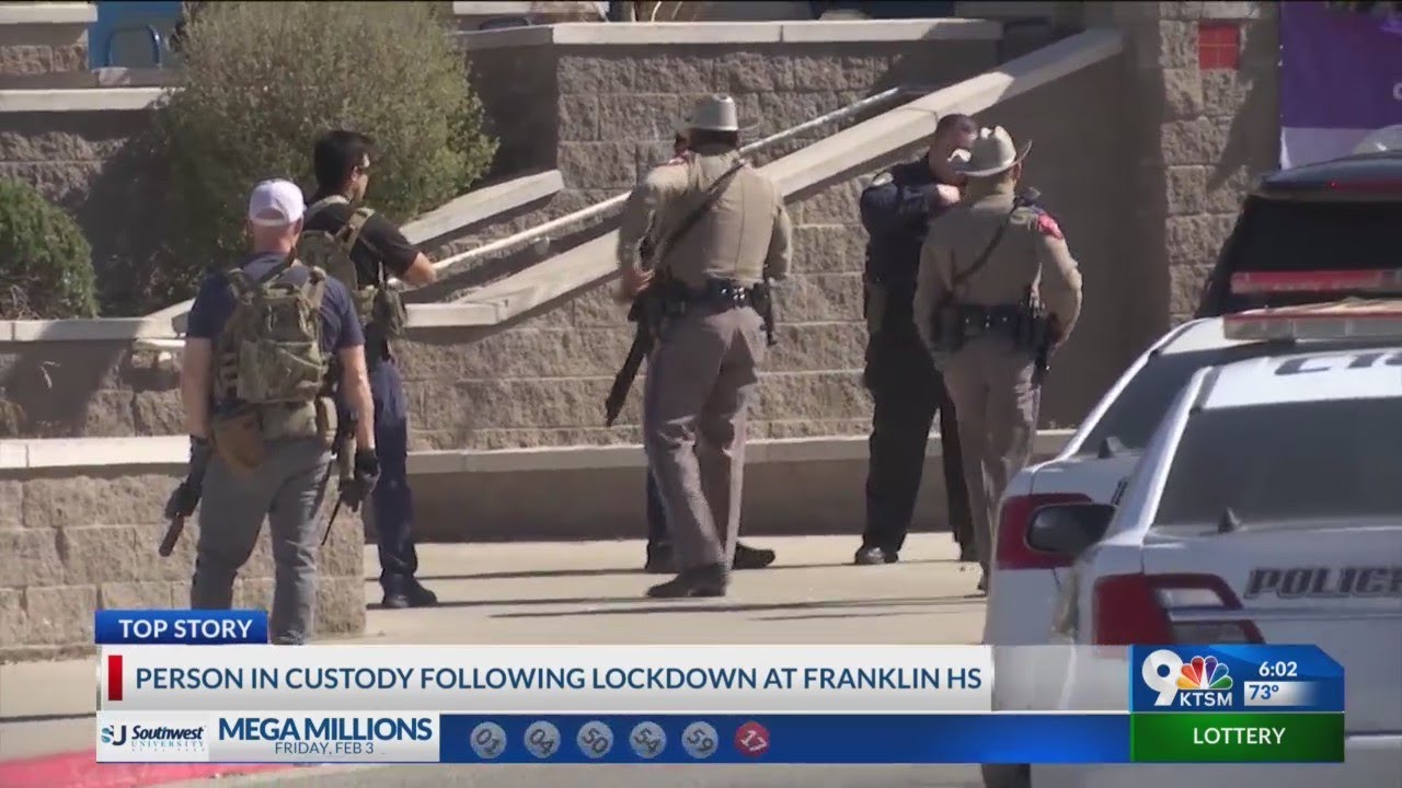 Person in custody following lockdown at Franklin High School - YouTube