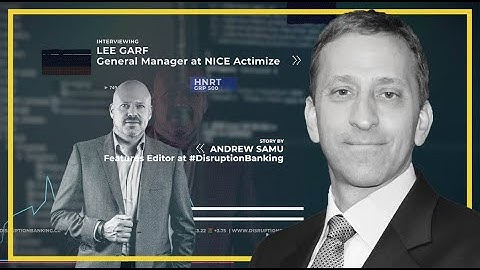 Talking about Regulations and technology with NICE Actimize