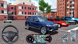 Taxi Sim 2020 #12 - BMW SUV Car City Driving Game Android iOS Gameplay screenshot 3
