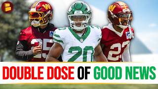 The Commanders Just Got A DOUBLE DOSE OF GOOD NEWS + Washington LINKED To Breece Hall In Trade Rumor
