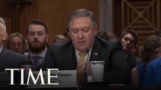Secretary Of State Mike Pompeo Reads Letter Written By President Trump To Kim Jong Un | TIME