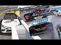PACE CAR CRASHES AND CAUSES MAJOR PILEUP + RED FLAG! - NR2003 2022 NASCAR Season