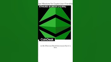 [Ethereum]"Account Abstraction: A Major Milestone for Crypto User-Friendliness on the #shorts