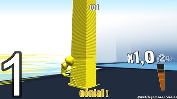 Stack Colors gameplay walkthrough #1