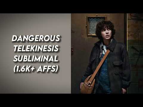 Dangerous Telekinesis Subliminal 1 6k Affs
