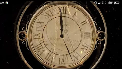 HAppy NEw YEAR CLOCK 2020 ( v 473 ) Original Countdown TIMER with Sound Effects + Voice 4K Now