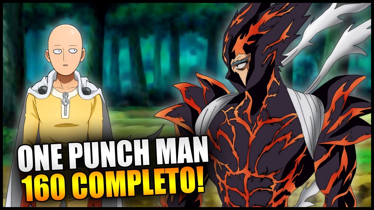 FINALMENTE! SAITAMA MOSTRA SEU PODER! One Punch Man - Capítulo 160